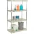 Étagères en fil métallique Nexel® avec tablettes en plastique