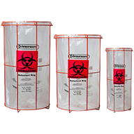 Supports de sac déchets Biohazard