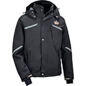 Ergodyne® N-Ferno® 6466 Thermal Jacket, Black, M, 41113