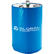 Couverture chauffante à tambour isolant industriel® global pour tambour de 55 gallons, jusqu’à 145 ° F, 120V
